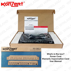 Konzert by Winland Konzert 3-way Stereo Crossover with Sub 0ut (KX-302.2)