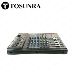 Tosunra by Winland 6-CH Professional Audio Mixer with XLR, MP3, USB & Digital Effects TOS-CT60S-USB