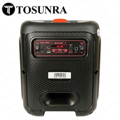 Tosunra by Winland 8in Portable Party Speaker Box 65W w/ BT Independent Control for Volume TOS-SA-8M