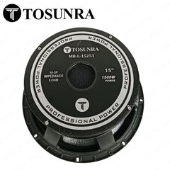Tosunra by Winland 15in High Performance Audio Instrumental Triple Magnet Speaker 8Ω TOS-MH-L-15253