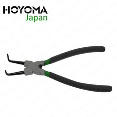 Hoyoma Japan by Winland 7inch/180mm Circlip Pliers Bent Head External H-JZ04