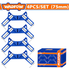 Wadfow by Winland 4pieces/Set Aluminum Alloy Heavy duty Miter Corner Clamp 75mm(3in) WACC4504 WAD-HT