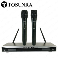 Tosunra by Winland 2-Channel High-Performance Professional VHF/UHF Wireless Microphone System TOS-X6