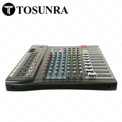 Tosunra by Winland 8-CH Input Professional Audio Mixer w/ XLR, MP3 and Digital Effects TOS-CT80S-USB