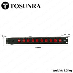 Tosunra by Winland Power Switch Sequence Controller Power Control For High-Power Sockets TOS-YK-110