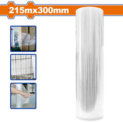 Wadfow by Winland Roll of Transparent Stretch Wrap Film Protective & Durable Wrapping Plastic WAD-HT