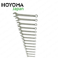 Hoyoma Japan by Winland 14PCS/Set (8-24mm) Professional Matte Combination Wrench Spanner YM-14