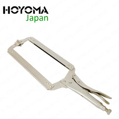 Hoyoma Japan by Winland 18-Inches Carbon Steel C-Clamp Plier Vise Locking Pliers Vice Grip TF-5542