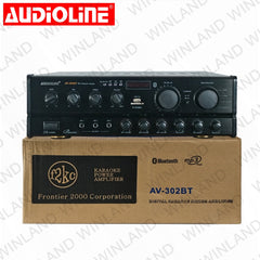 Audioline by Winland Digital Karaoke Amplifier MP3/FM/USB/SB/Bluetooth - AV-302BT