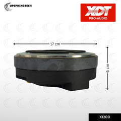 XDT Audio 1200W Titanium Compression Driver 4–8Ω Horn Tweeter 106dB High Power