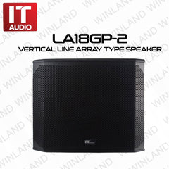 IT Audio by Winland Vertical Line Array Active Speaker 2400W - LA18GP-2