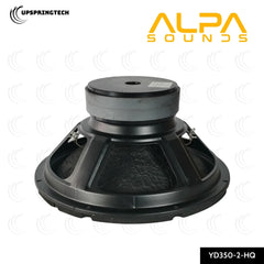 ALPA YD350-2-HQ 15″ PA Bass Speaker 2000W Max Power 8Ω Professional Loudspeaker
