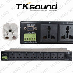 TK Sound by Winland Power Sequencer 8-Outlet 4500W - TPS-108