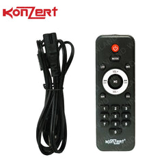 Konzert by Winland XONIC 8 2x8" Club Sound Speaker with BT,USB/microSD,FM Radio & TWS-6500W PMPO