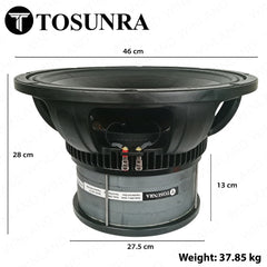 Tosunra by Winland 18in High Performance Audio Instrumental Quadruple Magnet Speaker TOS-MH-L-18254