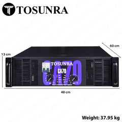 Tosunra by Winland 1800W x 2CH Powerful High-Current Professional Integrated Amplifier 8Ω TOS-CA70