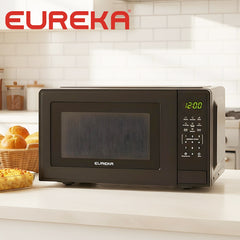 Eureka by Winland 20L Digital Microwave Oven 6 Express Cook Preset 10 Power Levels 1100W EMO-20L DC