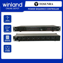 Tosunra by Winland Power Switch Sequence Controller Power Control For High-Power Sockets TOS-YK-110