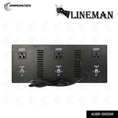Lineman Rack Mountable AVR 1000W Automatic Voltage Regulator 220V