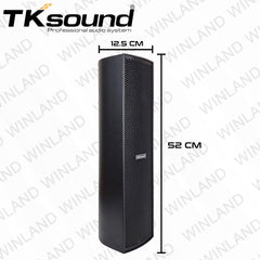 TK Sound by Winland 4.5" x 4" Full Range Column Speaker (Aluminum Body) 400W - TSL-4504