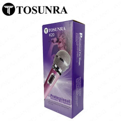Tosunra by Winland Cardioid Wired Metal Handle 3pin Professional Dynamic Microphone TOS-K-20