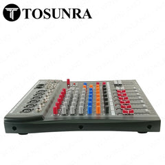 Tosunra by Winland 6 Mono-Channels Mixing Console Input Mixer with Digital Effects & USB TOS-DM609