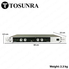 Tosunra by Winland Audio Sound Exciter Processor (220–240VAC, 50/60Hz, 8 Watts) TOS-882i