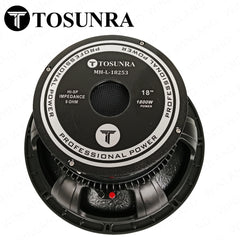 Tosunra by Winland 18in High Performance Audio Instrumental Triple Magnet Speaker 8Ω TOS-MH-L-18253