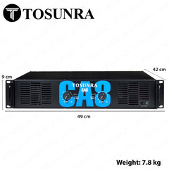 Tosunra by Winland 90W x 2CH Powerful High-Current Professional Integrated Amplifier 8Ω TOS-P4(CA8)