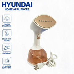 Hyundai Appliances by Winland Digital Garment Steamer W/ Anti-Drip Function and Touchscreen 1800W