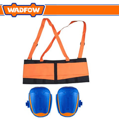Wadfow by Winland Load-Bearing Back Support Belt Combo Kit with Protective Knee Pads WKP9002 WAD-HT