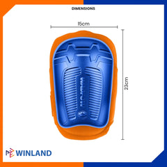 Wadfow by Winland Load-Bearing Back Support Belt Combo Kit with Protective Knee Pads WKP9002 WAD-HT