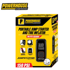 Powerhouse by Winland Portable Jump Starter And Tire Inflator 150PSI PH-PTI-JS5684