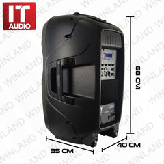 IT Audio by Winland 15 Inch Active Speaker 1800W - 15QC05