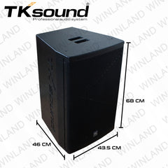 TK Sound by Winland Professional Audio Speaker 15" Full Range 1000W - TSC-115
