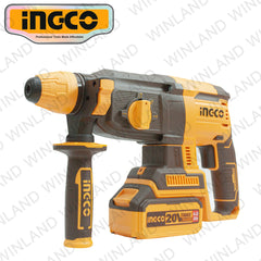 Ingco by Winland P20S 20V Cordless Rotary Hammer 26mm Lithium-Ion - CRHLI202682 ING-HT