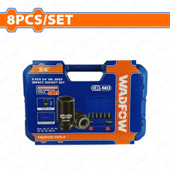 Wadfow by Winland Set of 8-Pieces 3/4inches Dr. Deep Impact Socket Set WMS4D09 WAD-HT