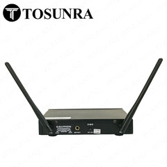 Tosunra by Winland Dual Channel High-Quality Wireless Vocal Wireless Microphone System TOS-DH-744