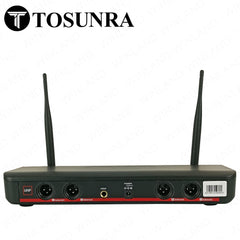 Tosunra by Winland 4-Channel High-Duty Professional UHF Wireless Microphone System TOS-BLX-488A