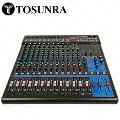 Tosunra by Winland 16-CH Mixing Console Mixer w/ 10Mic/16 Line Inputs 4 mono+4 stereo TOS-MG16XU-USB