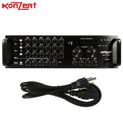 Konzert by Winland KA-711 MK2 600W x 2 Karaoke Amplifier with Mixing Console, USB/SD & Bluetooth