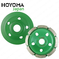 Hoyoma Japan by Winland 4 Inch (100 x 20 x 5mm) Diamond Cup Wheel For Concrete Wall (SOLD PER PIECE)