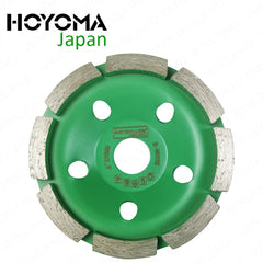 Hoyoma Japan by Winland 4 Inch (100 x 20 x 5mm) Diamond Cup Wheel For Concrete Wall (SOLD PER PIECE)