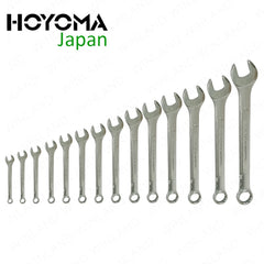 Hoyoma Japan by Winland 14PCS/Set (8-24mm) Professional Matte Combination Wrench Spanner YM-14