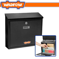 Wadfow by Winland Metal Mailbox - Black