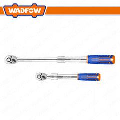 Wadfow by Winland 1/2inches 320-450mm Cr-V/Cr-Mo Extendable & Adjustable Ratchet Wrench WRW5212