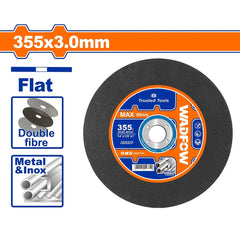 Wadfow by Winland 14in 355mm Abrasive Metal Cutting Disc Cut Off Wheel for Cut Off Machine WAC9314