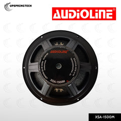 Audioline XSA-1500M 15″ Professional Hi-Fi Sub-Woofer 650W Deep Bass Speaker