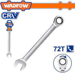 Wadfow by Winland Ratchet Spanner Chrome Plated 24mm WSA5224 - WAD-HT