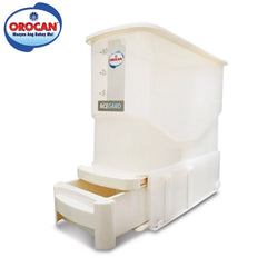 Orocan by Winland Ricegard Rice Dispenser 10kg Capacity - 6880(WHT)